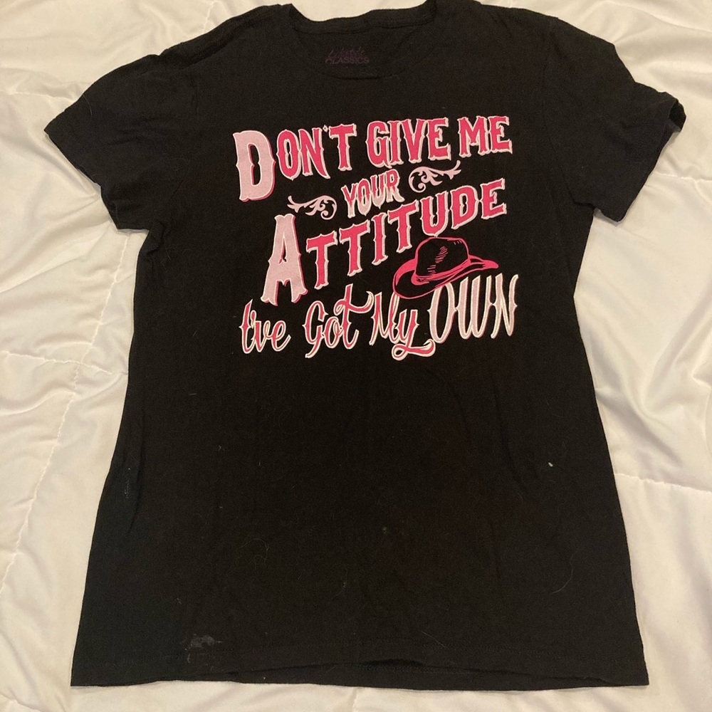 Lifestyle classics glitter cowgirl t-shirt